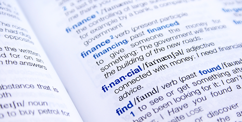 Financial Glossary & Terms