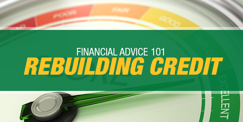 rebuilding your credit score